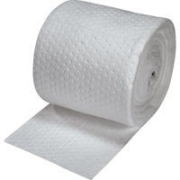 Premium Fine Fiber Sorbent Rolls, Mediumweight, 150' L x 15" W, 20 gal. Absorbancy Moffatt Supply & Specialties
