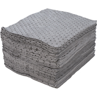 Premium Fine Fibre Sorbent Pads, Universal, 15" x 17", 30 gal. Absorbancy Moffatt Supply & Specialties