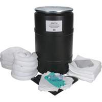 Premium Spill Kit, Oil Only, Drum, 55 US gal. Absorbancy Moffatt Supply & Specialties