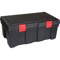 Contenant de rangement &eacute;tanche, 33" la x 19" p x 13" h, Noir Moffatt Supply & Specialties