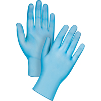 Medical-Grade Disposable Gloves, Small, Vinyl, 4.5-mil, Powder-Free, Blue, Class 2 Moffatt Supply & Specialties