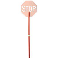 Traffic Control Sign Plastic Handle Moffatt Supply & Specialties
