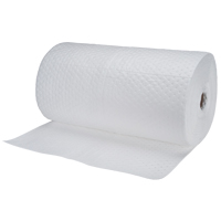 Industrial-Grade Fine Fibre Sorbent Rolls, Heavyweight, 150' L x 30" W, 70 gal. Absorbancy Moffatt Supply & Specialties