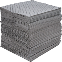 Industrial-Grade Fine Fibre Sorbent Pads, Universal, 15" x 17", 40 gal. Absorbancy Moffatt Supply & Specialties