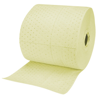 Industrial-Grade Fine Fibre Sorbent Rolls, Heavyweight, 150' L x 15" W, 35 Gal. Absorbancy Moffatt Supply & Specialties
