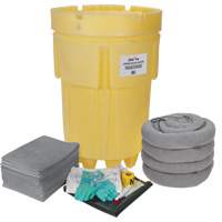 Premium Spill Kit, Universal, Overpack/Salvage Drum, 95 US gal. Absorbancy Moffatt Supply & Specialties