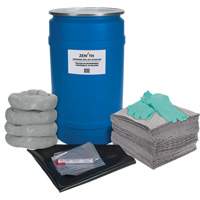 Shop Spill Kit, Universal, Drum, 30 US gal. Absorbancy Moffatt Supply & Specialties