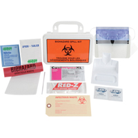 Deluxe Clean-Up Spill Kit, Biohazard, Case Moffatt Supply & Specialties
