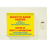 Armoires de rangement, Anglais & français, Compris reliures Moffatt Supply & Specialties