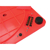 C&ocirc;ne repliable illumin&eacute;, 28" h, Orange Moffatt Supply & Specialties