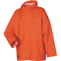 Mandal Rainwear Jacket, Polyester, Small, Orange Moffatt Supply & Specialties