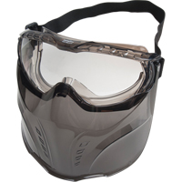 Lunettes &agrave; coques de s&eacute;curit&eacute; avec visi&egrave;re de s&eacute;rie Z2300, Lentille Transparent, Antibu&eacute;e, Ventilation Indirecte Moffatt Supply & Specialties
