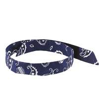 Chill-Its&reg; 6705 Evaporative Cooling Bandana, Blue Moffatt Supply & Specialties