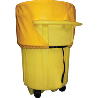 Couvercle en poly pour les surconteneurs avec roues de 95 gallons Moffatt Supply & Specialties