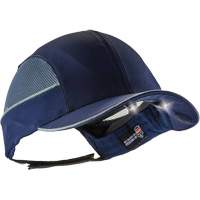 Skullerz&reg; 8960 Long Brim Bump Cap with LED Lighting, Navy Blue Moffatt Supply & Specialties
