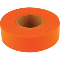 Ruban de signalisation Sub-Zero, 1,2" la x 150' lo, Orange fluorescent Moffatt Supply & Specialties