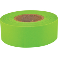 Ruban de signalisation Sub-Zero, 1,2" la x 150' lo, Lime fluorescent Moffatt Supply & Specialties