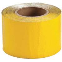 Temporary Pavement Marking Tape, 4" x 150', Vinyl, Yellow Moffatt Supply & Specialties