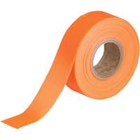 Ruban pour signalisation, 1,188" la x 150' lo, Orange fluorescent Moffatt Supply & Specialties