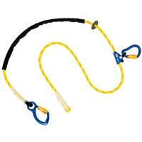 Pole Climber's Adjustable Rope Lanyard, 1 Legs, 8', CSA Class A, Nylon Moffatt Supply & Specialties