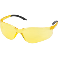 Z2400 Series Safety Glasses, Amber Lens, Anti-Scratch, ANSI Z87+/Meets/Exceeds CSA Z94.3 Moffatt Supply & Specialties