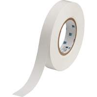 Label Cartridge, Cloth, White, 0.24" Width Moffatt Supply & Specialties