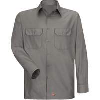 Long Sleeve Ripstop Shirt, Men's, 3X-Large, Grey Moffatt Supply & Specialties
