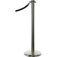 Poteaux portatifs, Hauteur de 34", Chrome poli Moffatt Supply & Specialties