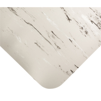 Tapis antimicrobiens Tile-Top Select no 494, Lisse, 2' x 10' x 1/2", Gris, PVC Moffatt Supply & Specialties