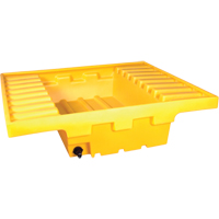 Ultra-Rack Sump&reg;, 51.5" L x 51.5" W x 12" H, 66 US gal. Capacity Moffatt Supply & Specialties