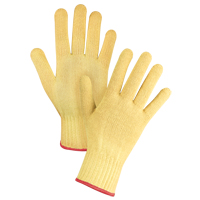 Gants tricot&eacute;s sans couture, Taille Petit/7, Calibre 7, Enveloppe en Kevlar, ASTM ANSI niveau A2/EN 388 niveau 3 Moffatt Supply & Specialties