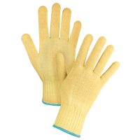 Gants tricot&eacute;s sans couture, Taille T-Grand/10, Calibre 7, Enveloppe en Kevlar, ASTM ANSI niveau A2/EN 388 niveau 3 Moffatt Supply & Specialties