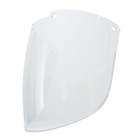 Turboshield Visor, Polycarbonate, Clear Tint Moffatt Supply & Specialties