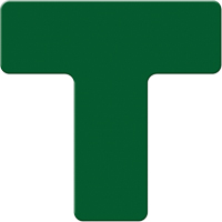 Marqueurs all&eacute;g&eacute;e/5S Armor Stripe, T, 6" lo x 6" la, Vert, Plastique Moffatt Supply & Specialties