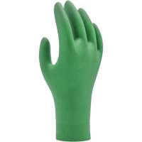 Gants biod&eacute;gradables 6110PF, T-petit, Nitrile, 4 mils, Sans poudre, Vert Moffatt Supply & Specialties