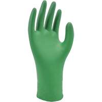 Gants biod&eacute;gradables 6110PF, T-petit, Nitrile, 4 mils, Sans poudre, Vert Moffatt Supply & Specialties