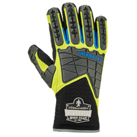 ProFlex&reg; Performance Dorsal Impact-Reducing Gloves + Thermal WP, Small, Suede Palm, Safety Cuff Moffatt Supply & Specialties
