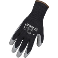 Gants de travail en latex, 10/T-Grand, Rev&ecirc;tement Latex de caoutchouc, Calibre 10, Enveloppe en Coton Moffatt Supply & Specialties