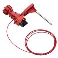 Petit dispositif de verrouillage avec bras de blocage pour valves, Type Universel Moffatt Supply & Specialties