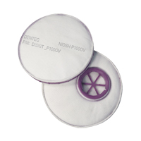 Diskit Respirator Filter, Particulate Filter with Nuisance Vapour Relief, Organic Vapour/P100 Filter Moffatt Supply & Specialties