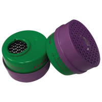 Respirator Cartridge, Combination Gas/Vapour Cartridge and Particulate Filter, Ammonia/Methylamine/P100 Filter Moffatt Supply & Specialties