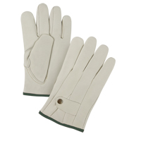 Premium Ropers Gloves, Medium, Grain Cowhide Palm Moffatt Supply & Specialties
