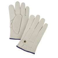 Premiun Winter-Lined Ropers Gloves, X-Large, Grain Cowhide Palm, Fleece Inner Lining Moffatt Supply & Specialties