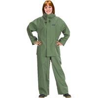 V&ecirc;tements imperm&eacute;ables Hurricane ignifuges et r&eacute;sistants &agrave; l'huile, v&ecirc;tements imperm&eacute;ables, 4T-Grand, Vert Moffatt Supply & Specialties