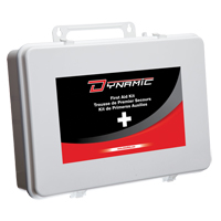 Trousse de premiers soins pour autobus scolaire Dynamic, Dispositif m&eacute;dical Classe 1, 36 unit&eacute;s/Boîte en m&eacute;tal Moffatt Supply & Specialties