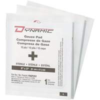 Dynamic Gauze, Pad, 2" L x 2" W, Sterile, Medical Device Class 1 Moffatt Supply & Specialties