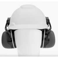 Peltor Electrically Insulated Earmuffs, Cap Mount, 31 NRR dB Moffatt Supply & Specialties