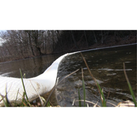 SpillBoa Bale, Oil Only, 25' L x 5" W, 28 gal. Absorbancy, 4 /Pack Moffatt Supply & Specialties