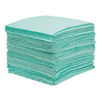 Premium Bonded Sorbent Pads, Hazmat, 15" x 18", 25 gal. Absorbancy Moffatt Supply & Specialties