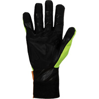 Endura&reg; Hi-Viz Chainsaw Gloves, Size Large/9, Goatskin Palm Moffatt Supply & Specialties